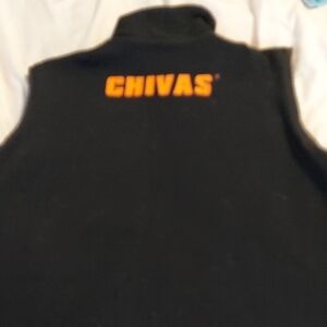 Chivas Black Vest with Orange Logo